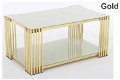 RIGA SOFA TABLE -GOLD