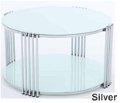 ZEEN SOFA TABLE -SIVER